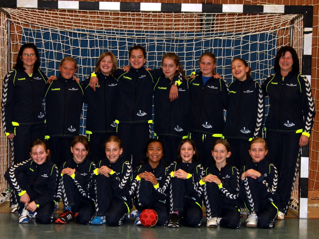 Mannschafsfoto wjD Mannschaftsfoto weibliche D-Jugend