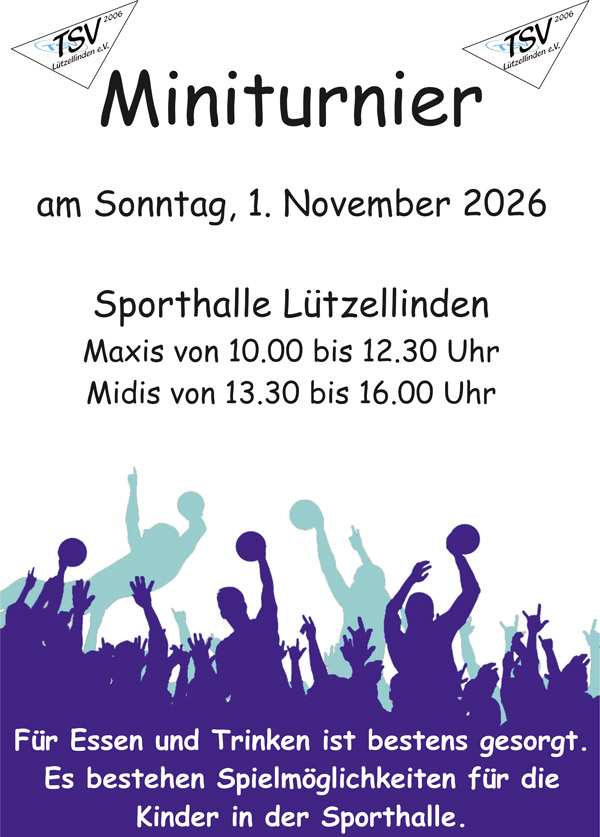 Plakat Miniturnier 2611