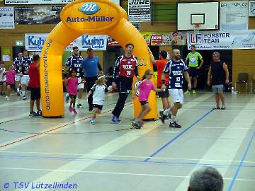 Einlaufen beim Linden Cup 2017