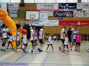 Einlaufen beim Linden Cup 2017